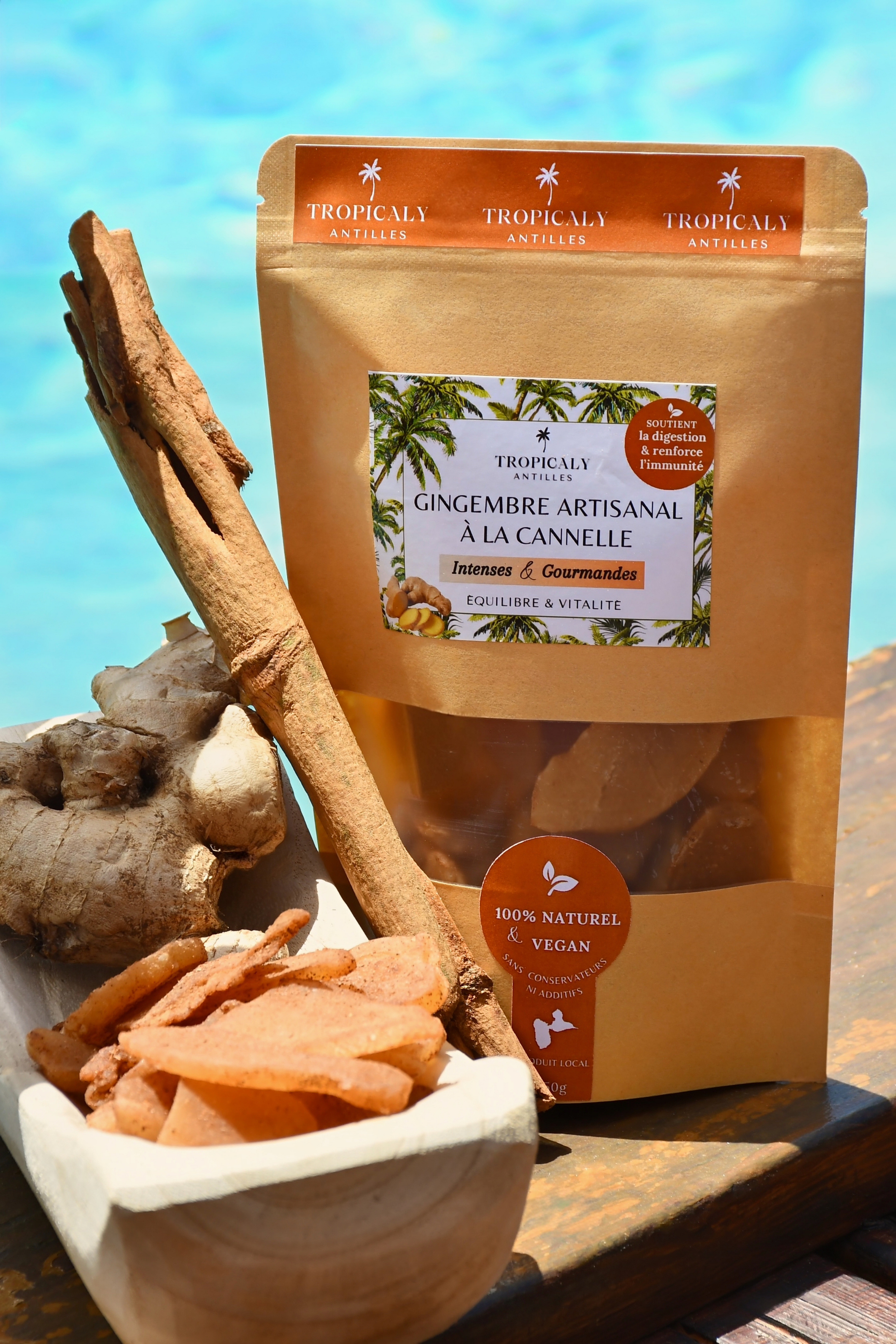 Gingembre Artisanal à la Cannelle 150g